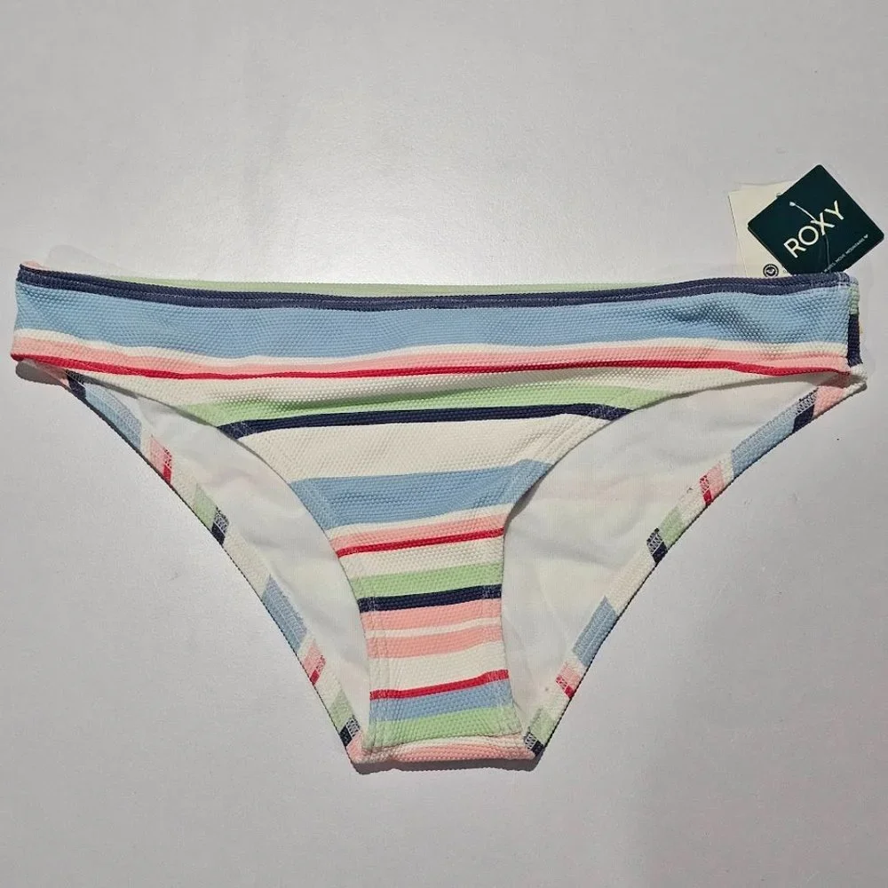 Roxy Line up Bikini Bottoms Size XL - Picture 2 of 6